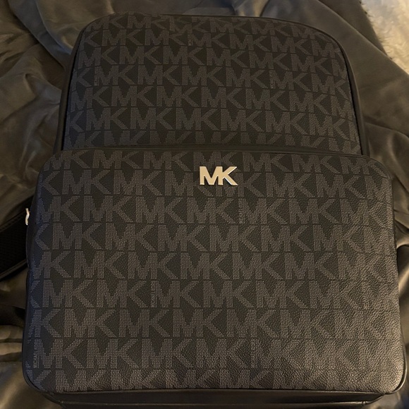 Michael Kors Gray Monogram Men\'s Backpack